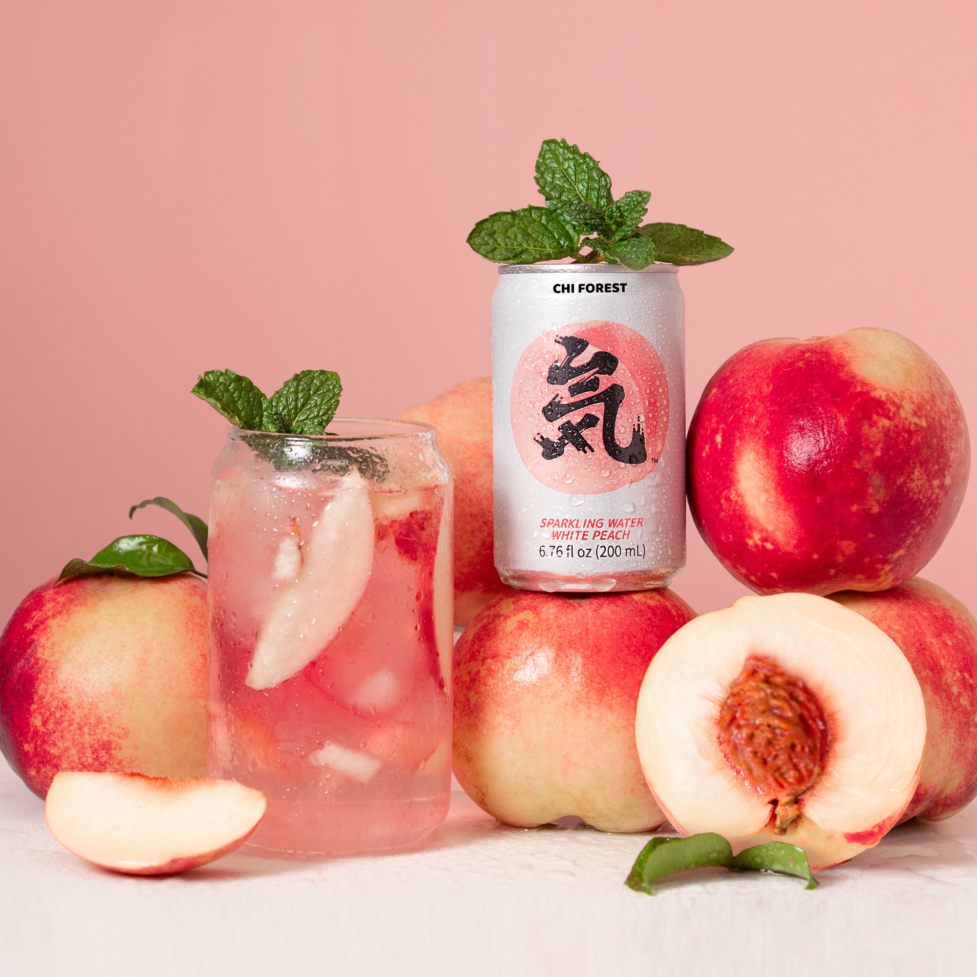 White Peach Mini Can**