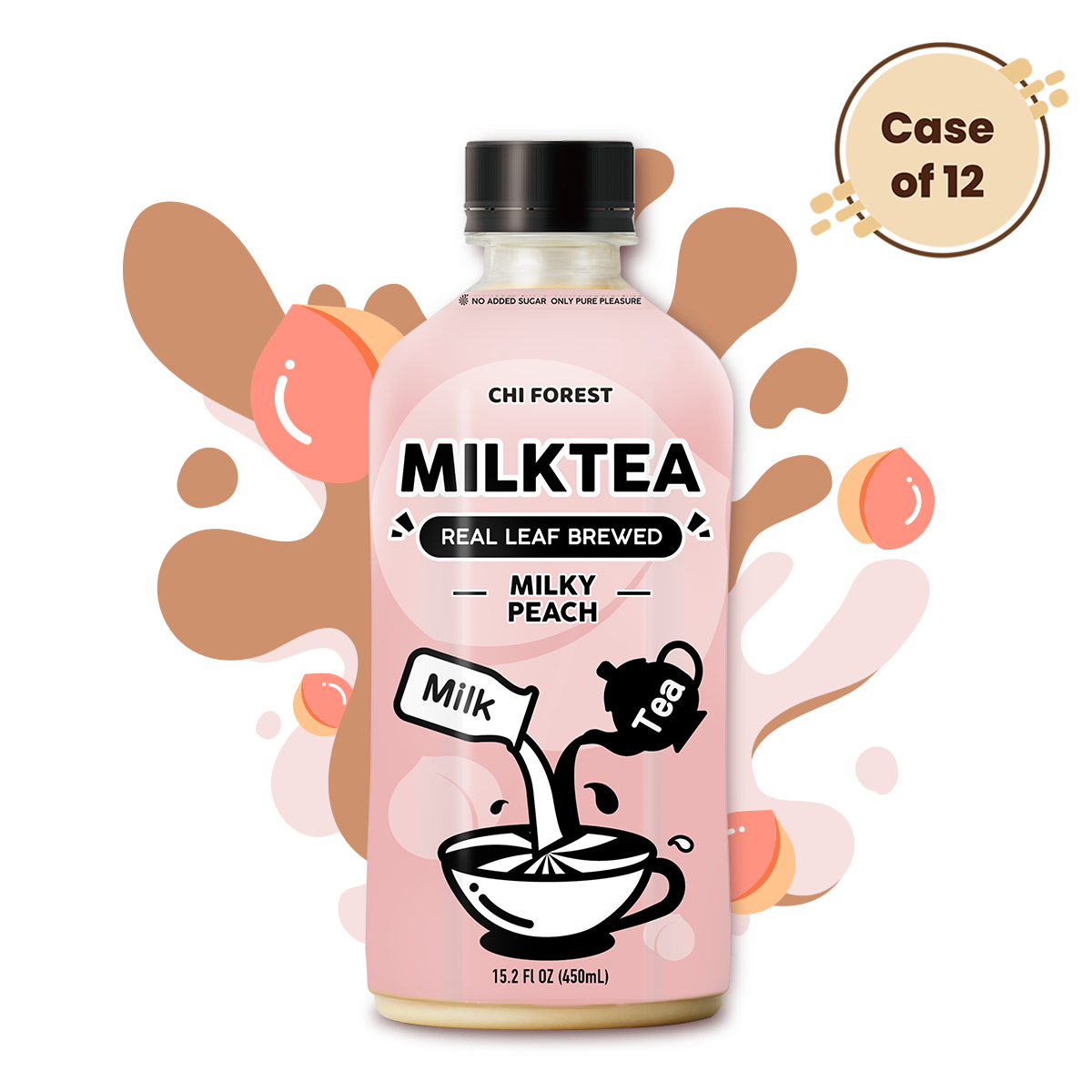 Milky Peach Milk Tea
